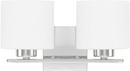 Capital Lighting Chrome 75W 2-Light Medium E-26 Base Incandescent Vanity 