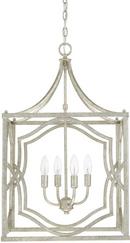 Capital Lighting Antique Silver 4-Light Foyer 
