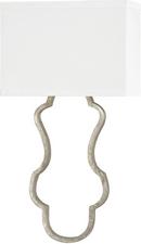 Capital Lighting Antique Silver 18-3/4 in. 1-Light Sconce 