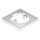 Decorative Trim Plate for Digital Controller in Polished Chrome