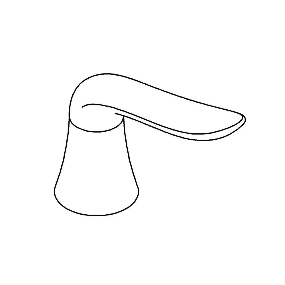 GROHE Polished Chrome 2-7/8 in. Brass Handle 