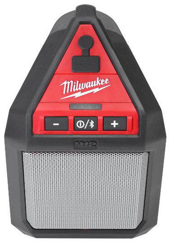 Milwaukee&reg; Black Cordless Bluetooth Speaker 