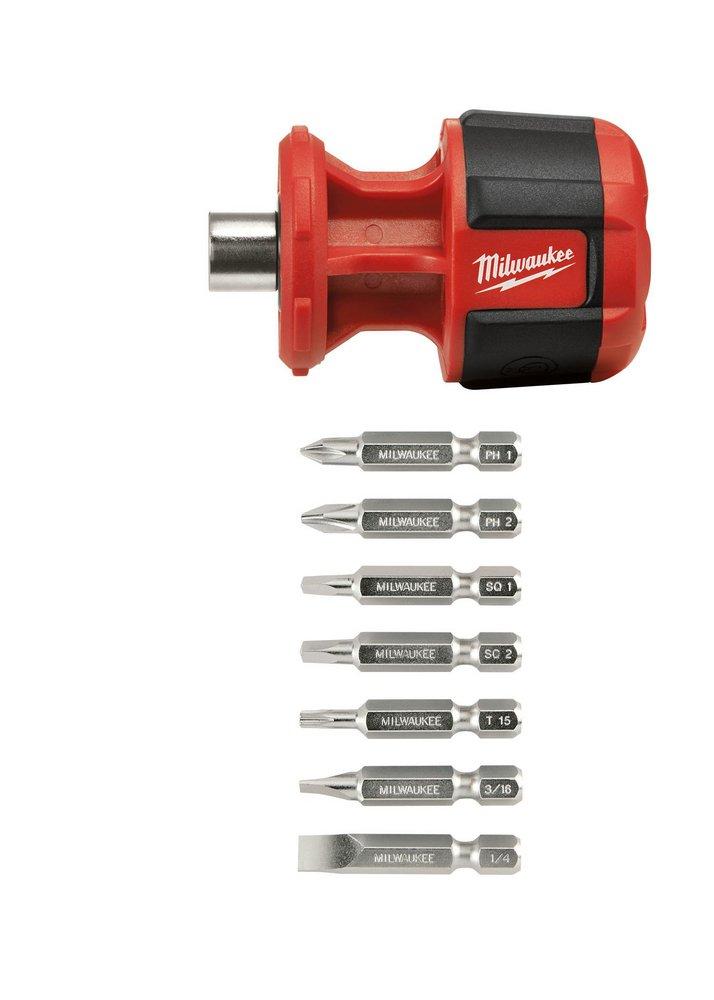 Milwaukee&reg; Black Manual 1 Piece Screwdriver 