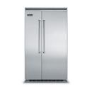 48 in. 29.05 cu. ft. Counter Depth, Side-By-Side and Full Refrigerator in Stainless Steel