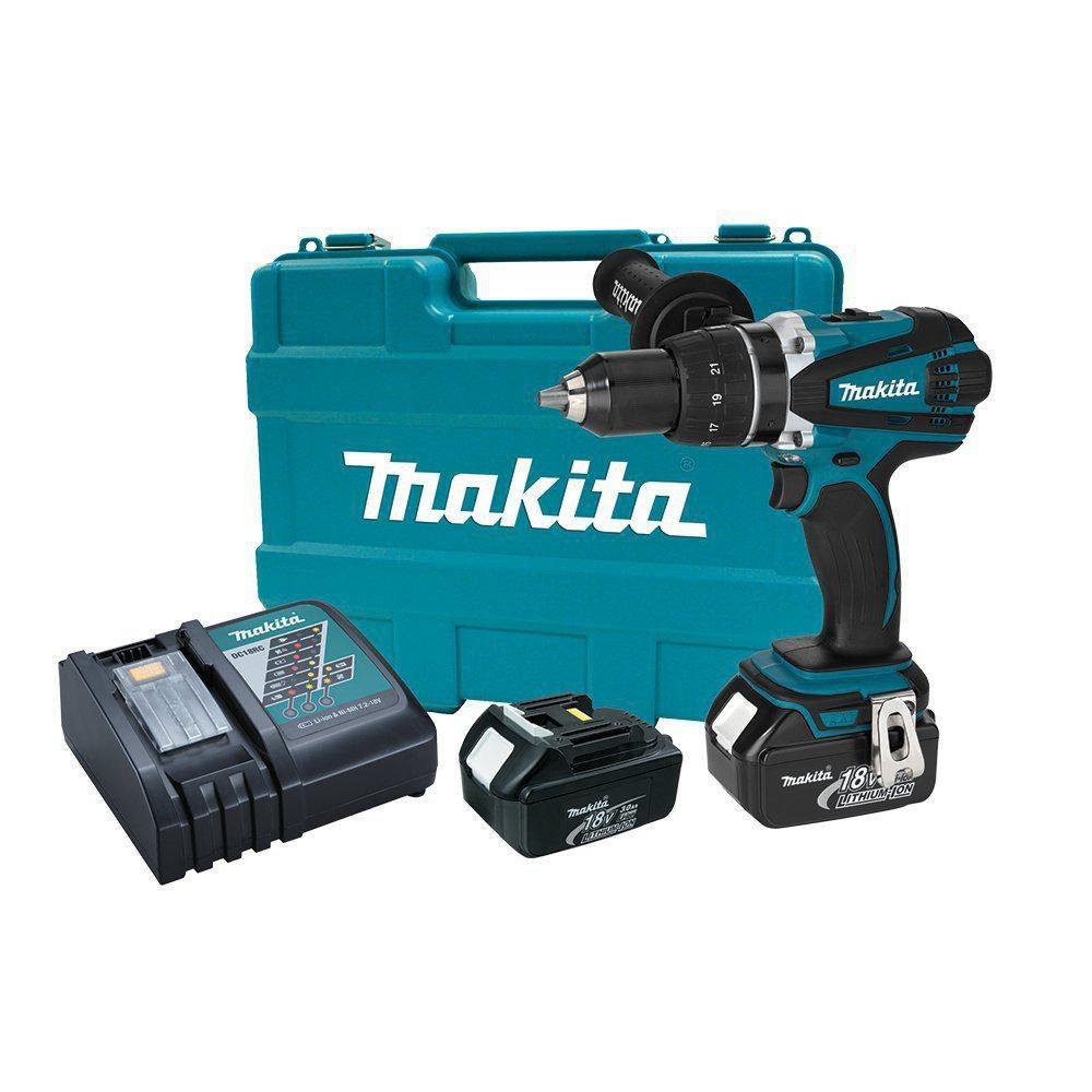 Makita USA 18V Cordless Drill and Driver Kit 