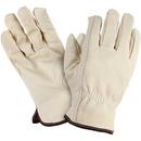Wells-Lamont White Goatskin Leather Driver Gloves 