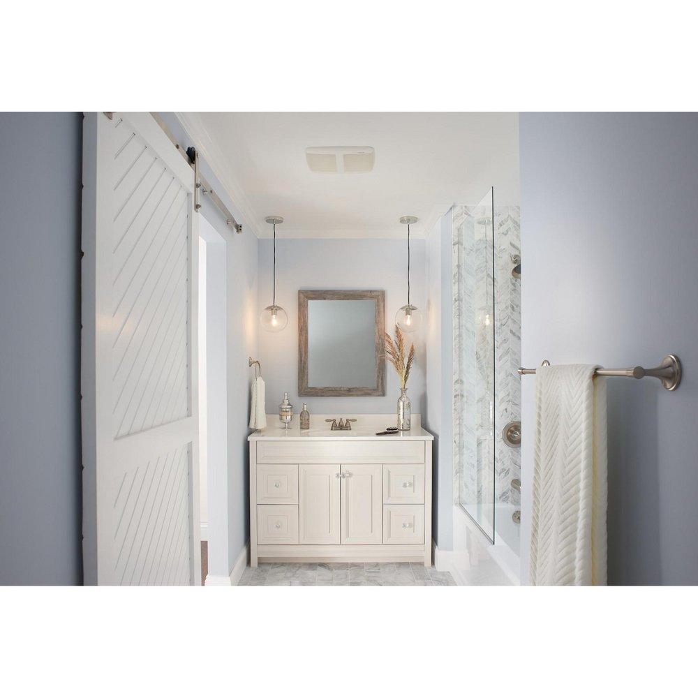 Broan White 110 CFM Bathroom Exhaust Fan 