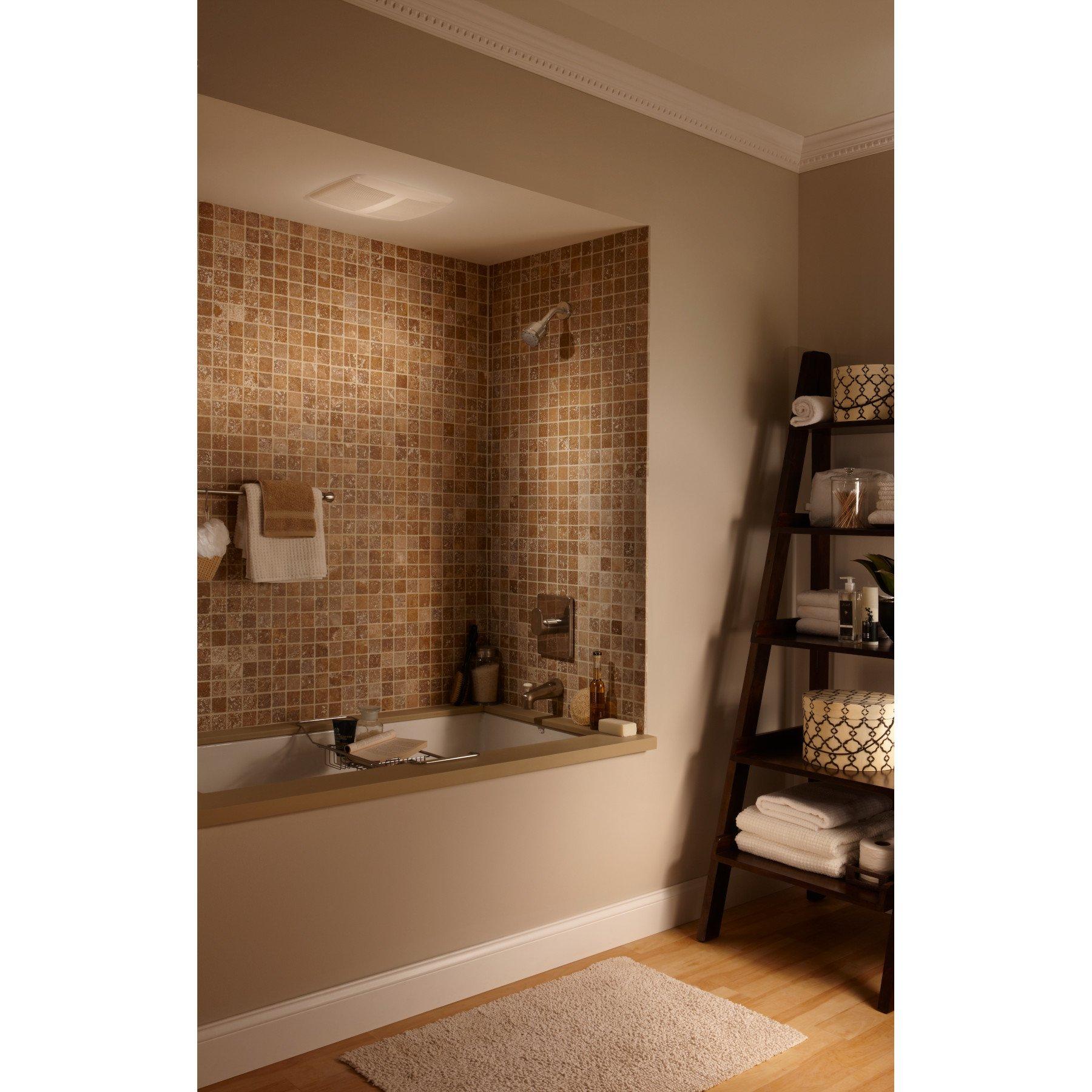 Broan White 110 CFM Bathroom Exhaust Fan 