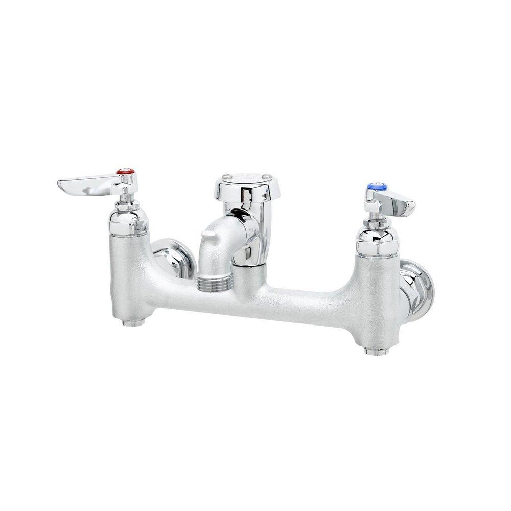 T&S Brass Chrome *CVR* SERV SINK FCT 8 WM CERAMAS VA 