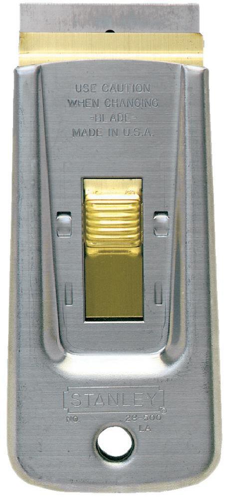 Stanley Silver Razor Blade Scraper 