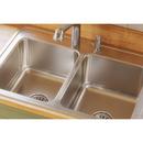 Elkay Lustrous Satin 33 x 22 in. Stainless Steel Double Bowl Drop-in Kitchen Sink in Lustrous Satin 