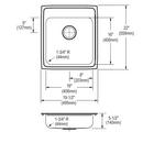 Elkay Lustrous Satin 33 x 22 in. Stainless Steel Double Bowl Drop-in Kitchen Sink in Lustrous Satin 