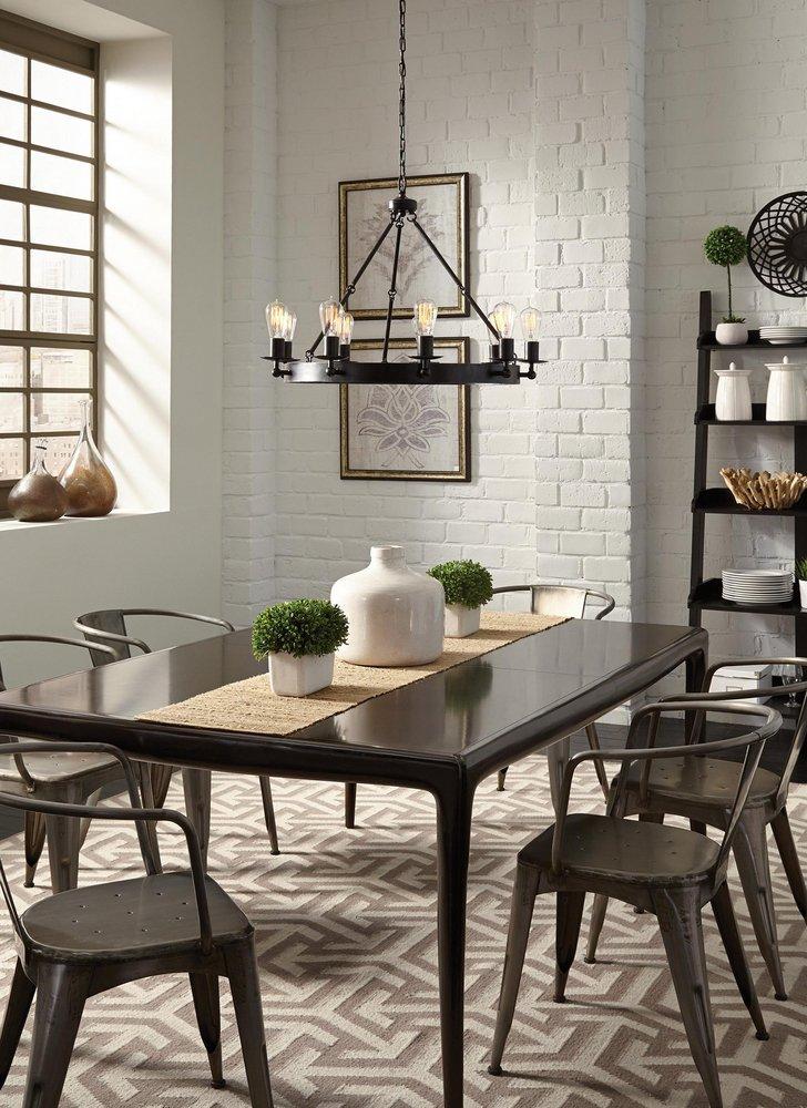 Visual Comfort & Co. Generation Lighting Stardust 145-1/4 in. 9-Light Medium E-26 Base Chandelier 