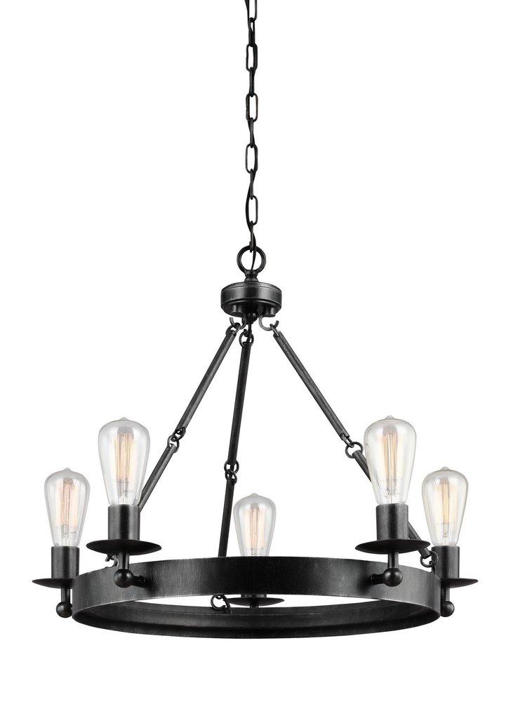 Visual Comfort & Co. Generation Lighting Stardust 143-3/4 in. 5-Light Medium E-26 Base Chandelier 