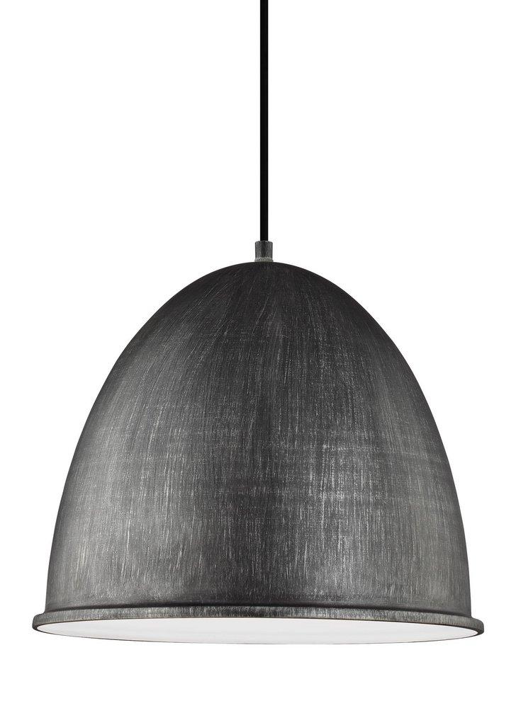 Seagull Lighting Stardust 1-Light Medium E-26 Base Pendant 
