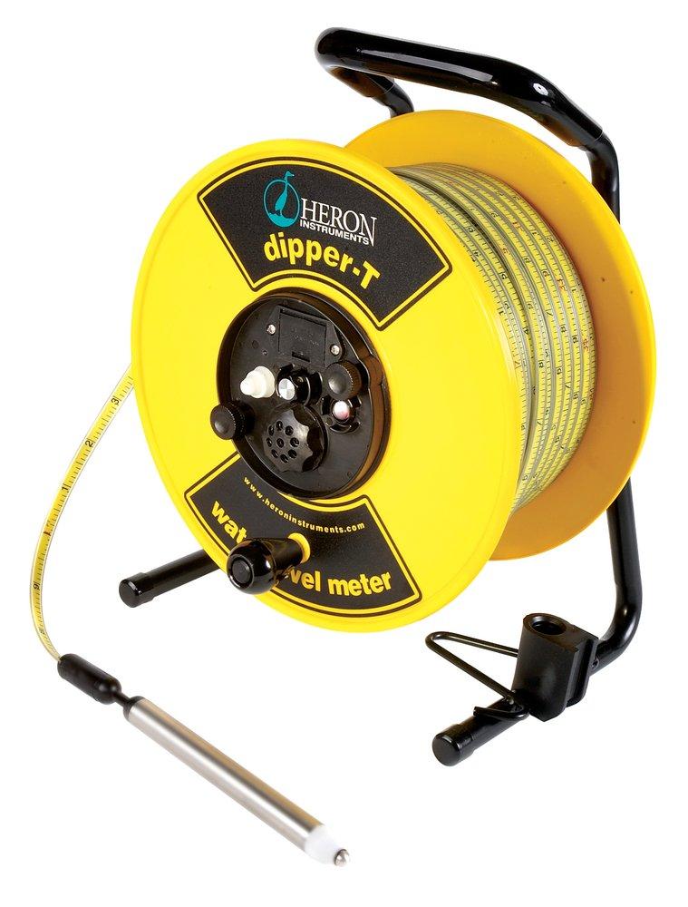 Heron Instruments Yellow DIPPER-T LVL Water Meter 150 FT 
