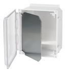 8 x 8 in. Aluminum Dead Front with Hinge and Kit