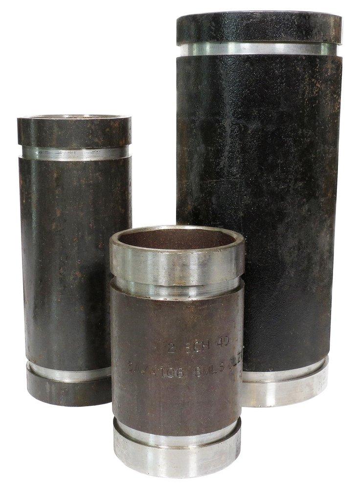 4 in. Grooved Schedule 40 Black Carbon Steel Nipple 