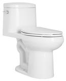 Mirabelle&reg; White 1.28 gpf Elongated Floor Mount One Piece Toilet 