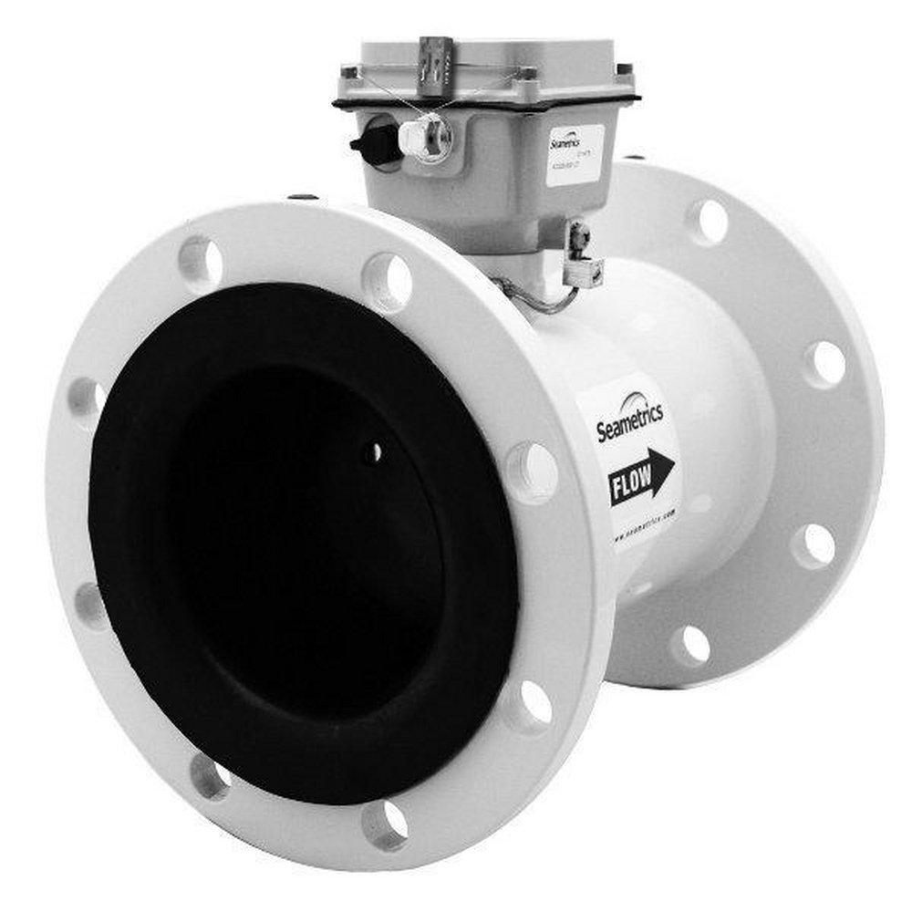 Seametrics Welded Steel, Rubber and Die Cast Aluminum Flanged Water Meter 