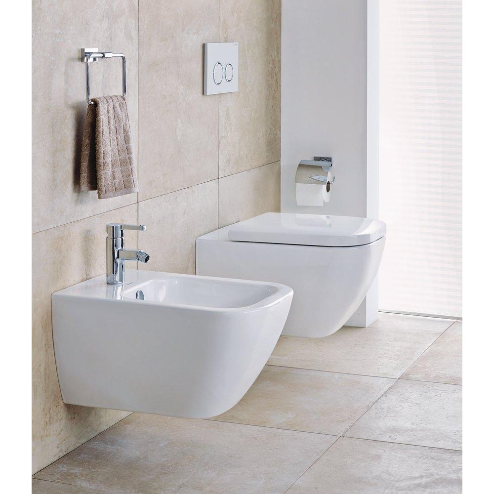 Duravit White Elongated Toilet Seat 