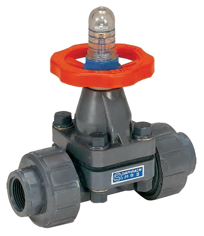 PVC Socket x NPT Diaphragm Valve 