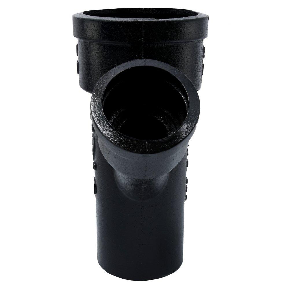 Black Spigot x Hub Service Cast Iron Wye 