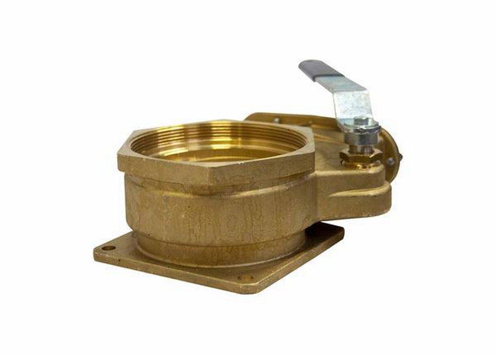 Chandler Equipment Brass FNPT x Flanged Gate Valve 