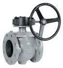VAG USA Cast Iron, Ductile Iron, Stainless Steel and Teflon&reg; 175 psi Flanged Worm Gear Plug Valve 