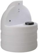 15 gal Polyethylene Tank in White with Pump Mount for SVP Series Metering Pumps