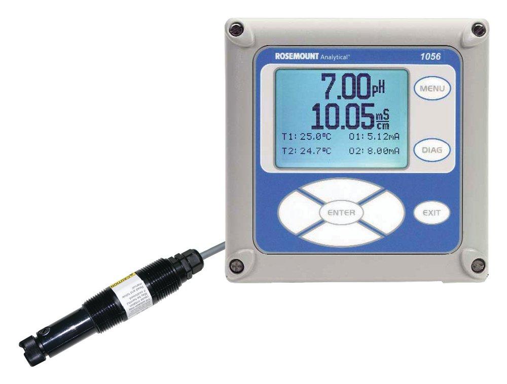 Emerson Process Management Multi-Parameter Dissolved Oxygen Dual Channel Transmitter 