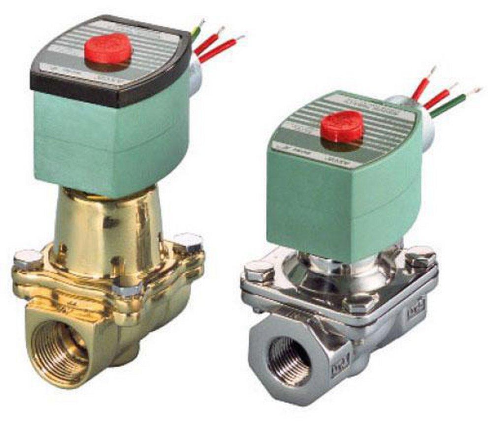 Asco Pneumatic Controls Solenoid Valve 150 psi 6-43/100 in. Brass, Copper, Plastic, Rubber, Silver and Stainless Steel 