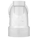 White PVC DWV 90&deg; Elbow with 1-1/2 