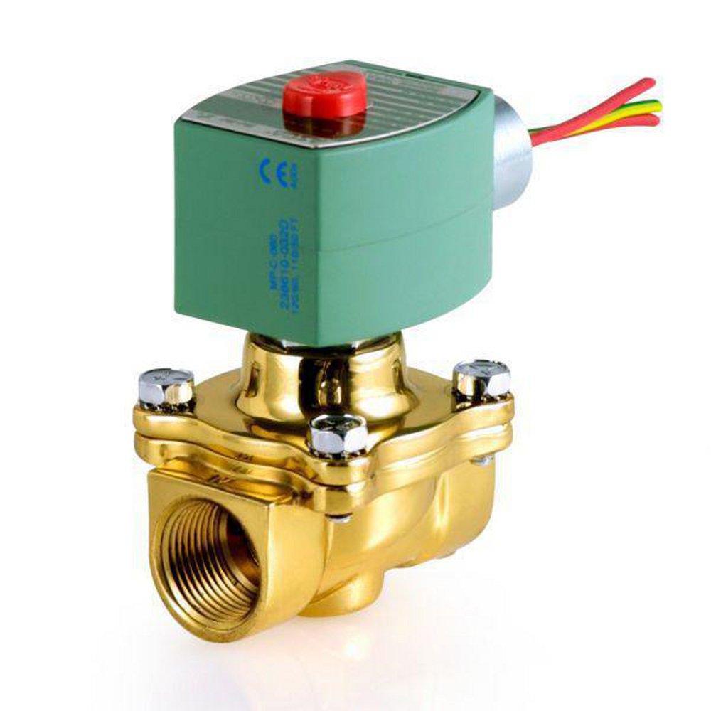 Asco Pneumatic Controls Solenoid Valve 150 psi 4-35/100 in. Brass, Copper, Plastic, Rubber, Silver and Stainless Steel 
