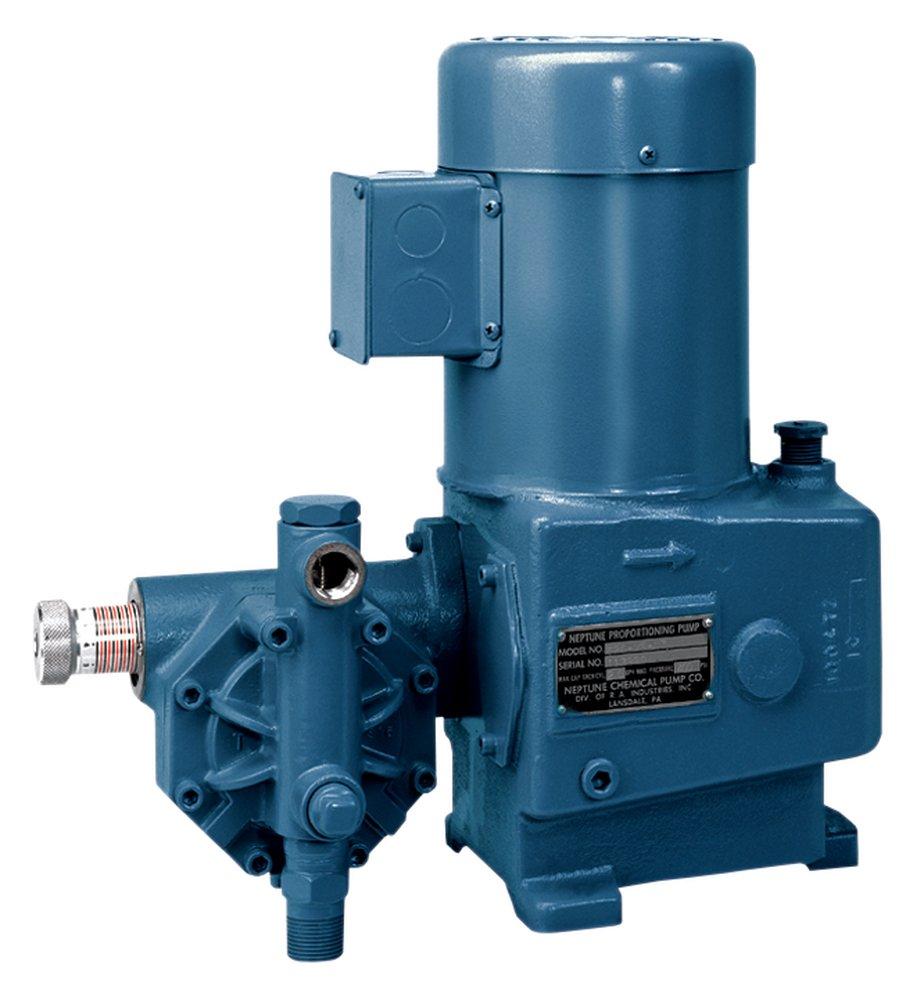 Neptune Chemical Pump Company 1/2 in. 1/3 hp 115V 500 psi NPT 316 Stainless Steel, PTFE and Viton Centrifugal Pump 