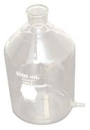 Kimble Chase Life Science and Research Clear Reservoir Bottle with Bottom Hose Outlet 