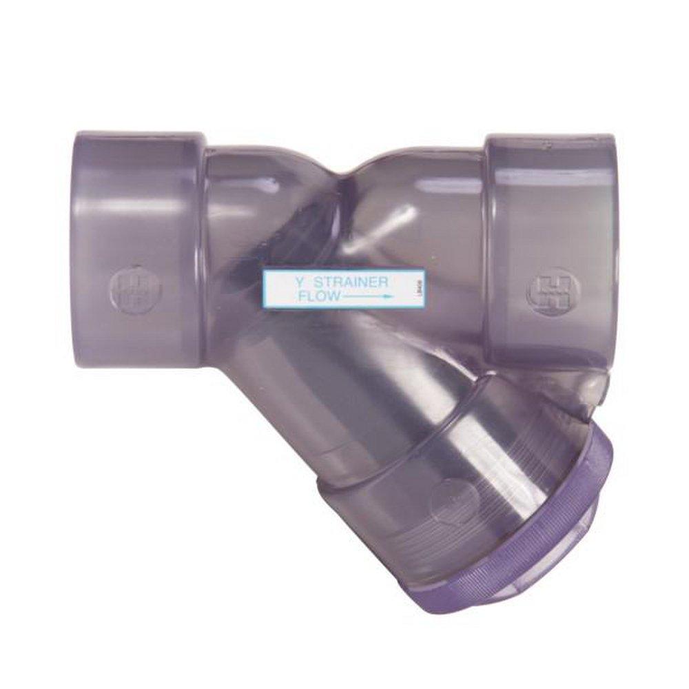 Hayward&reg; Socket Clear PVC Y-Strainer 