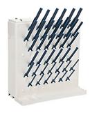 15-2/5 in. ABS Non-Electric Benchtop Glassware Rack 38 Peg
