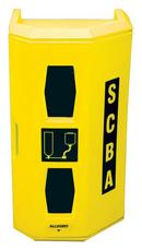 Allegro Industries Hi-Viz Yellow 17 in. LLDPE Heavy Duty Single SCBA Wall Case 