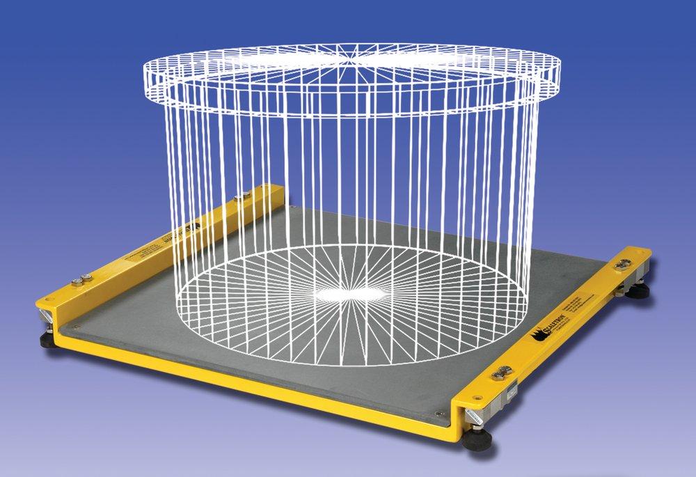 Scaletron Industries PVC Ultra-Low Profile Platform Tank Scale 