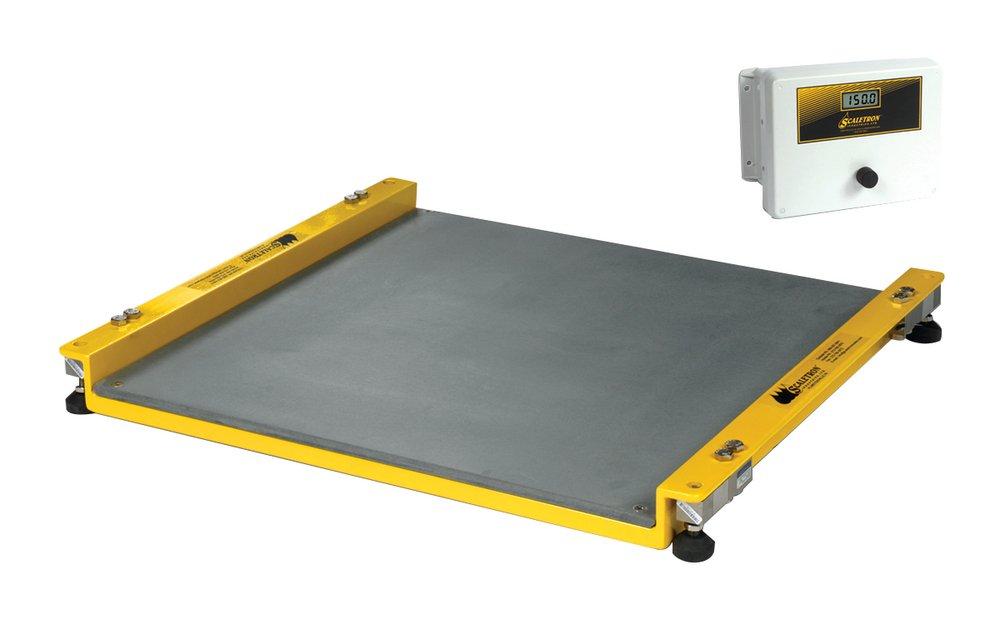 Scaletron Industries PVC Ultra-Low Profile Platform Tank Scale 