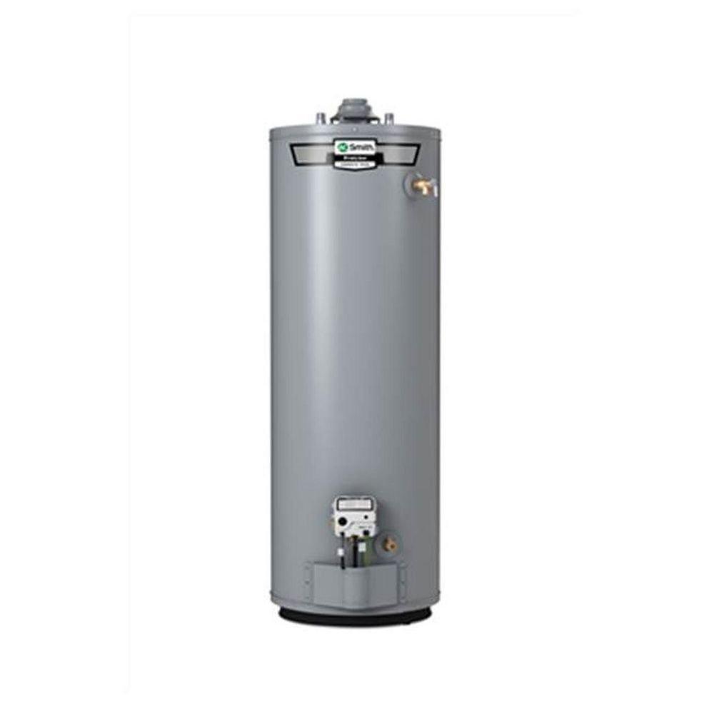 A.O. Smith Tall 40 MBH Residential Natural Gas Water Heater 