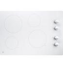 GE&reg; True White 4 Burner Smoothtop Cooktop 