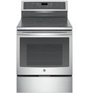 GE&reg; Stainless Steel 29-7/8 in. Electric 5-Burner Induction Freestanding Range 