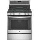 GE&reg; Stainless Steel 30 in. Gas 5-Burner Sealed Freestanding Range 