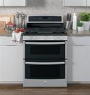 GE&reg; Stainless Steel 30 in. Gas 5-Burner Sealed Freestanding Range 