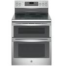 GE&reg; Stainless Steel 29-7/8 in. Electric 5-Burner Radiant Freestanding Range 