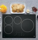 GE&reg; Black 4 Burner Induction Cooktop 