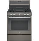 GE&reg; Slate 30 in. Gas 5-Burner Sealed Freestanding Range 