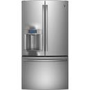 35-3/4 in. 18.5 cu. ft. Bottom Mount Freezer and French Door Refrigerator in Stainless Steel